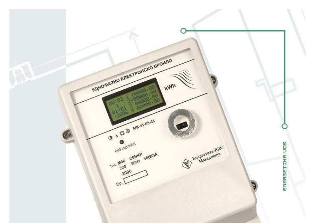 M96 C6NKP Single Phase Electronic Watt-Hour Meter