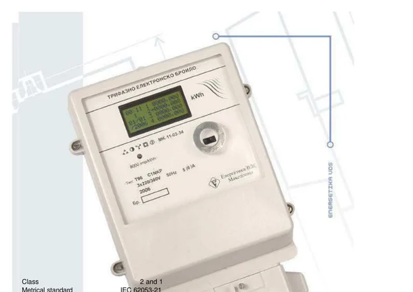 T96 C1NKP Three Phase Electronic Watt-Hour Meter